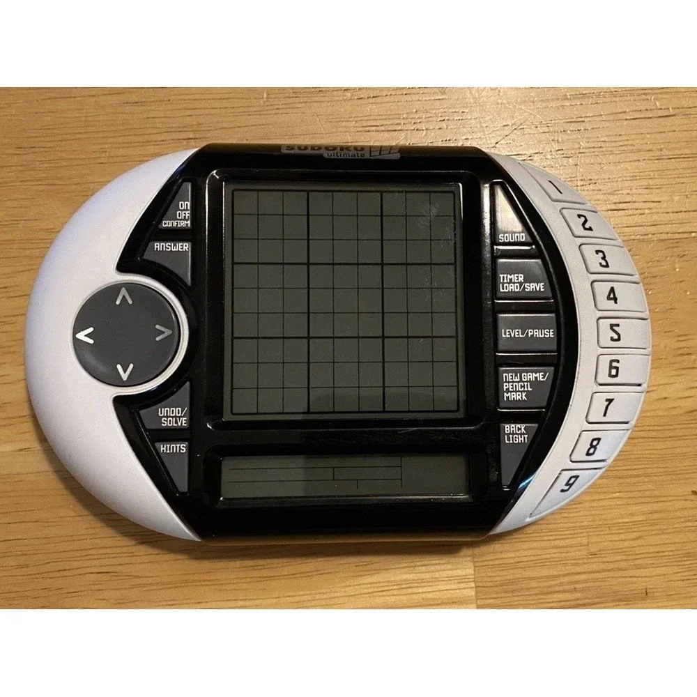 Ultimate Sudoku Handheld Electronic Game One World New in Box